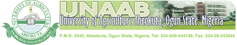 University of Agriculture, Abeokuta Logo